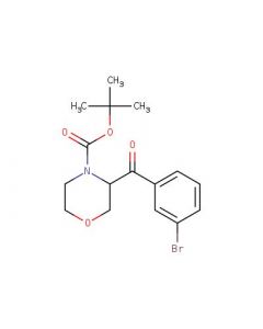 Astatech TERT-BUTYL 3-(3-BROMOBENZOYL)MORPHOLINE-4-CARBOXYLATE; 0.25G; Purity 95%; MDL-MFCD30531007